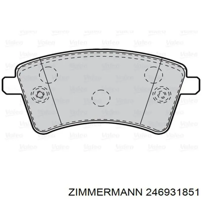 Колодки Zimmermann 246931851 цена, от 21.85 USD