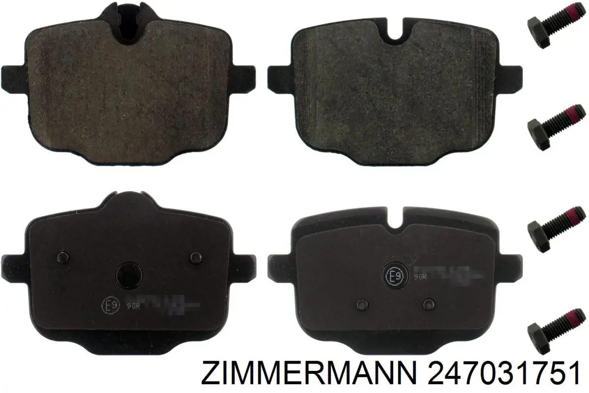 Колодки дисковые  Zimmermann 247031751 цена, от 80.83 USD