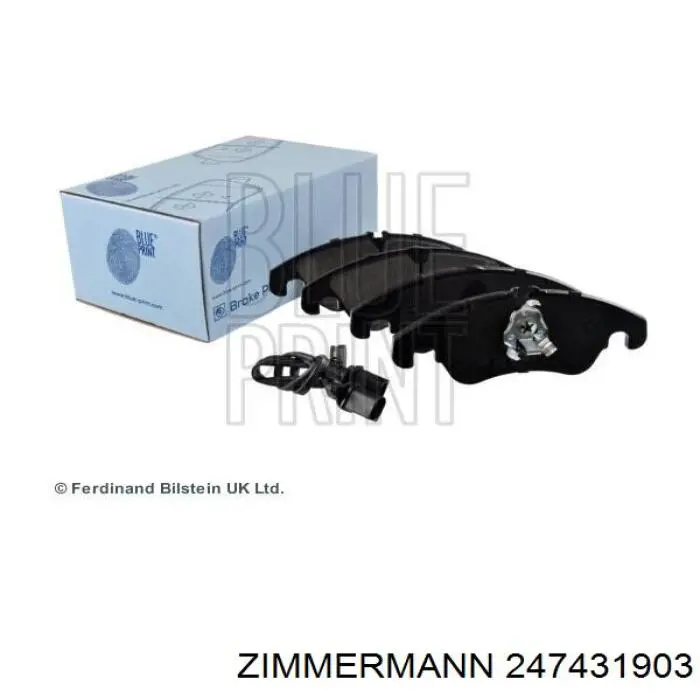 247431903 Zimmermann Колодки передние