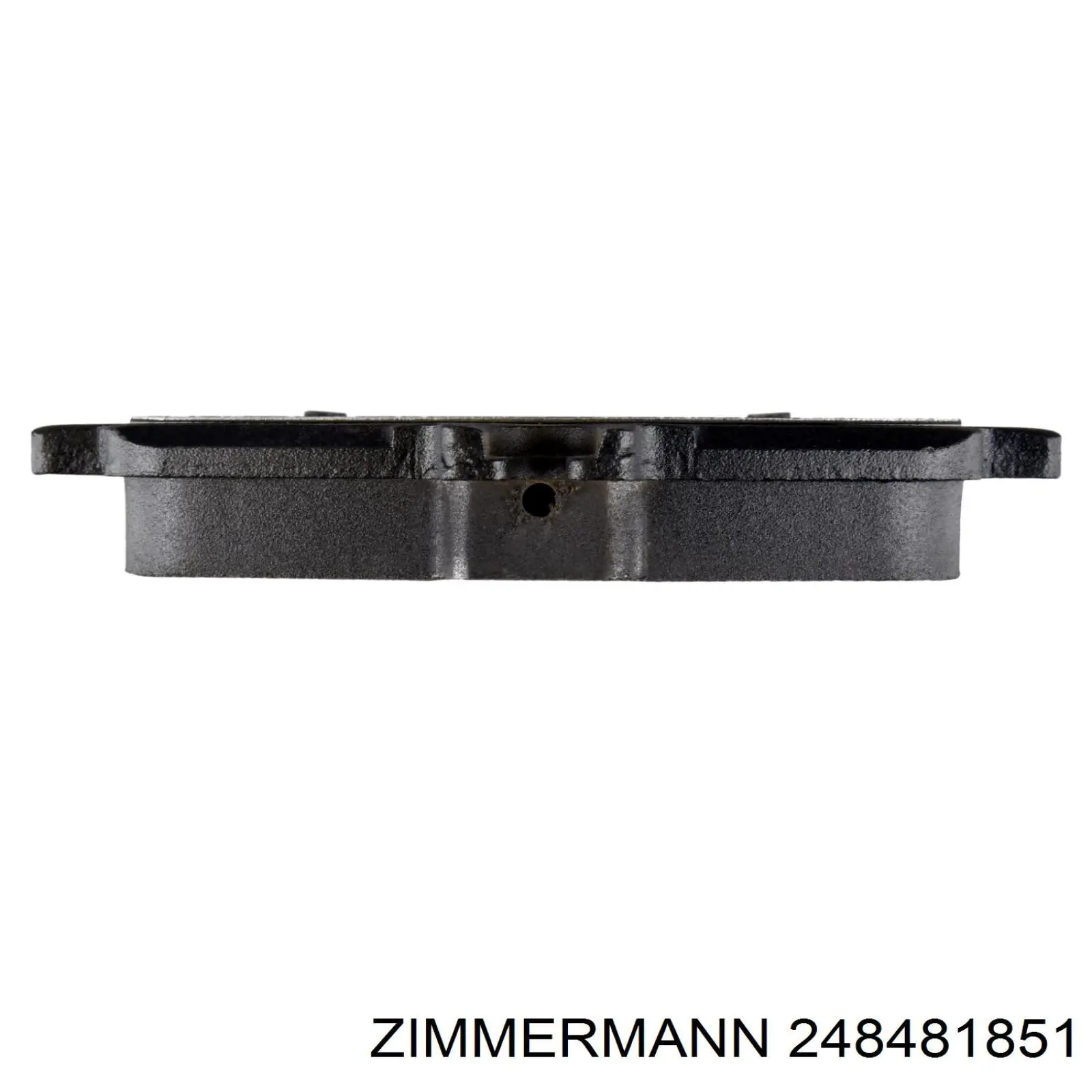 248481851 Zimmermann Колодки тормозные дисковые комплект