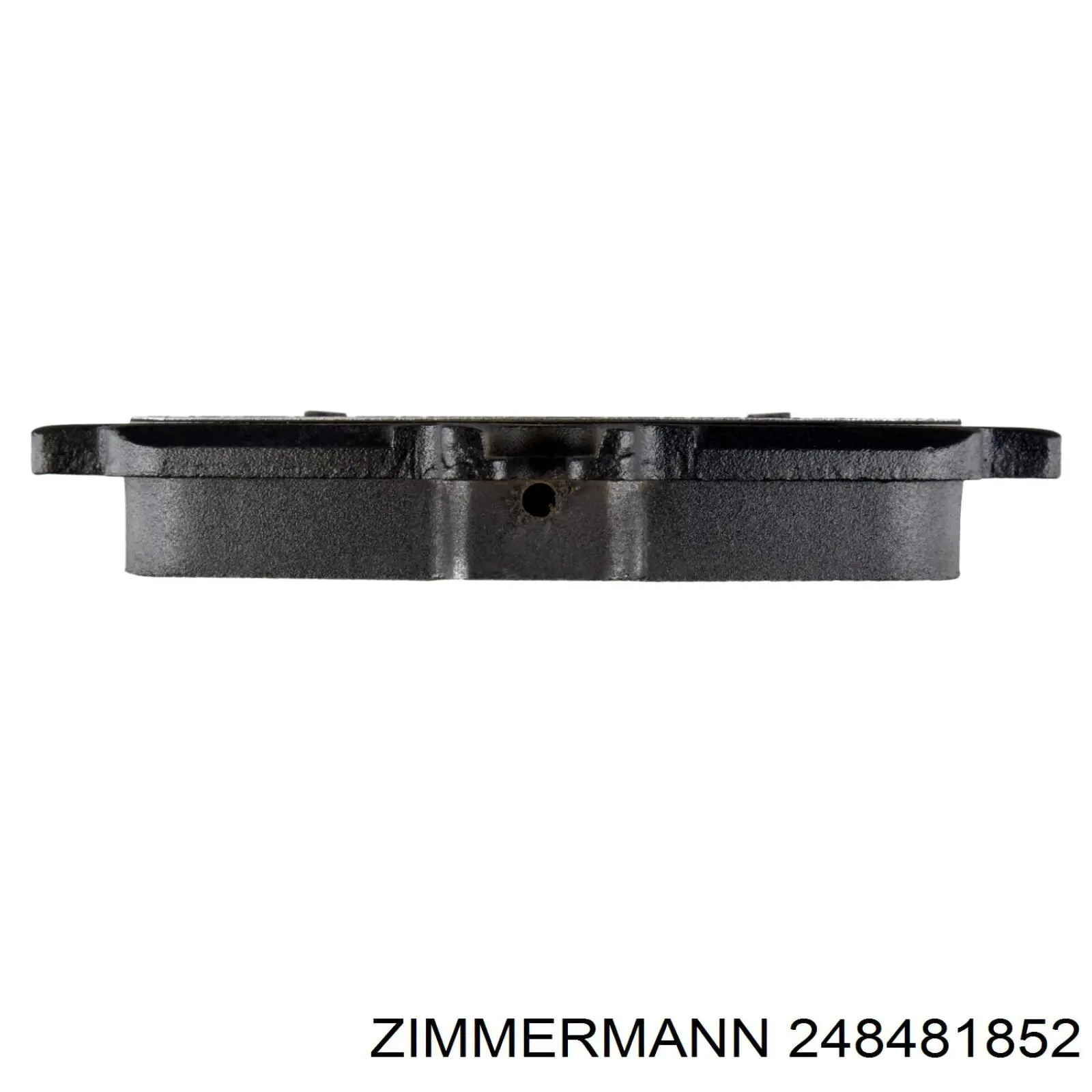 Купить 248481852 Zimmermann Колодки тормозные задние, дисковые