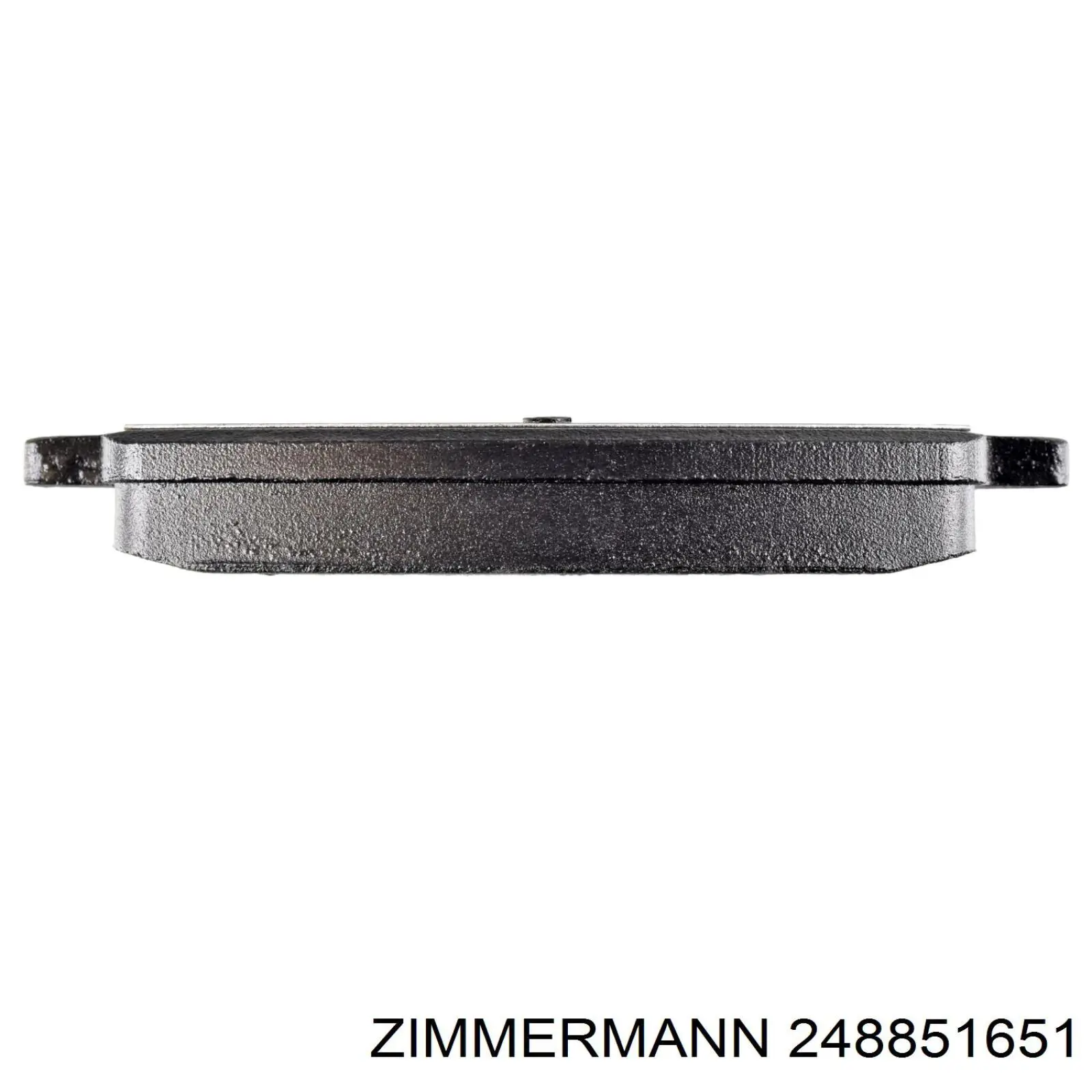 Задние тормозные колодки 248851651 Zimmermann