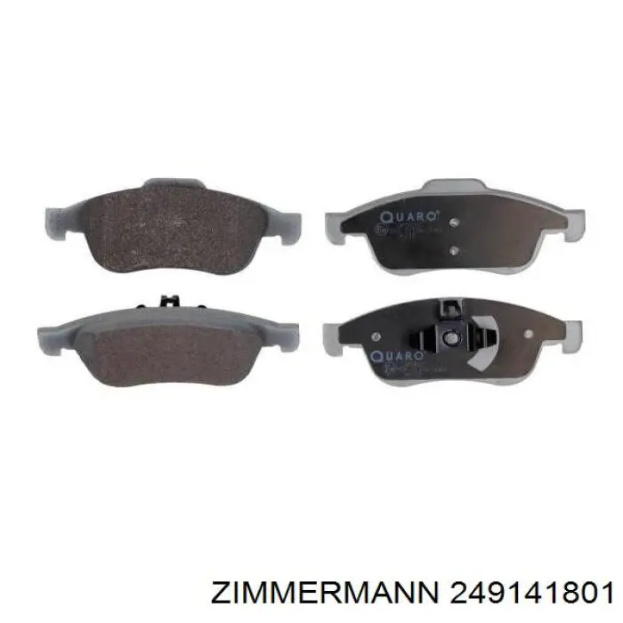 249141801 Zimmermann Колодки передние