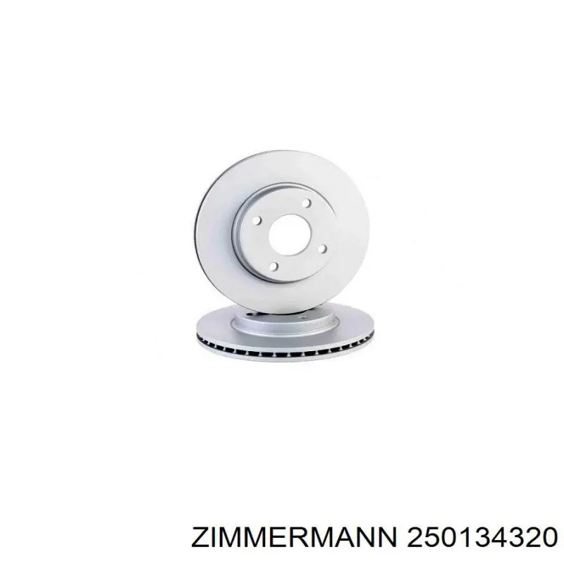 Купить 250134320 Zimmermann Ротор тормозной