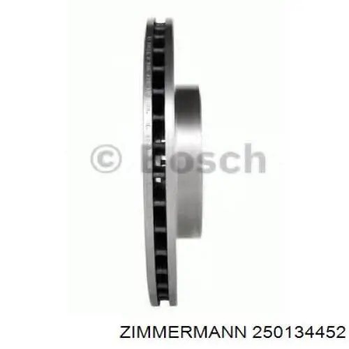 Передний тормозной диск Zimmermann 250134452