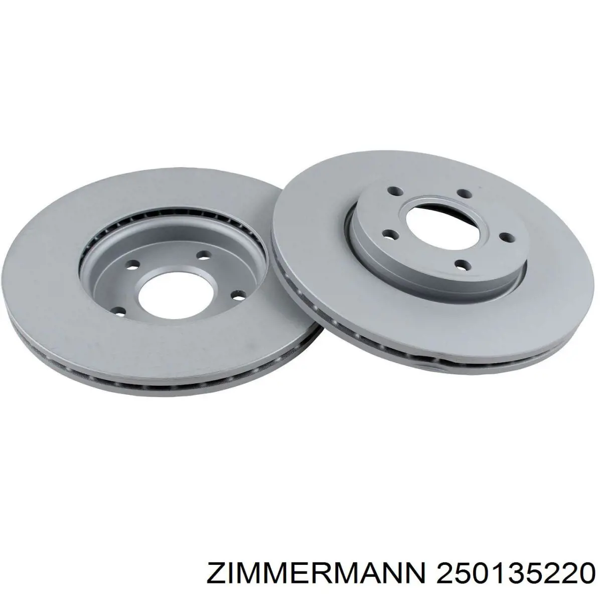 Freno de disco delantero 250135220 Zimmermann