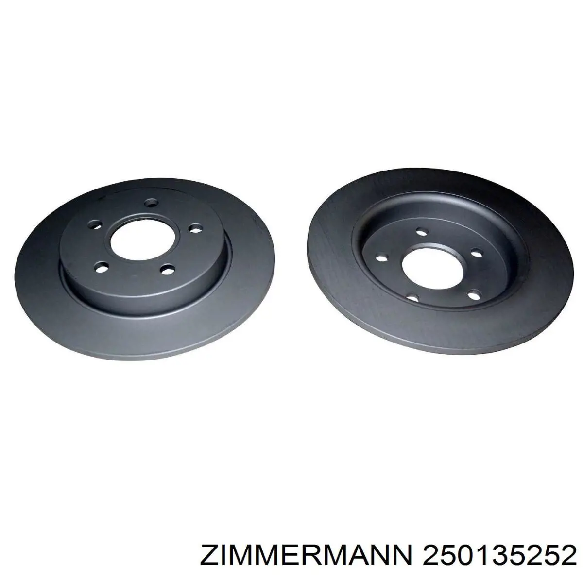Передний тормозной диск Zimmermann 250135252