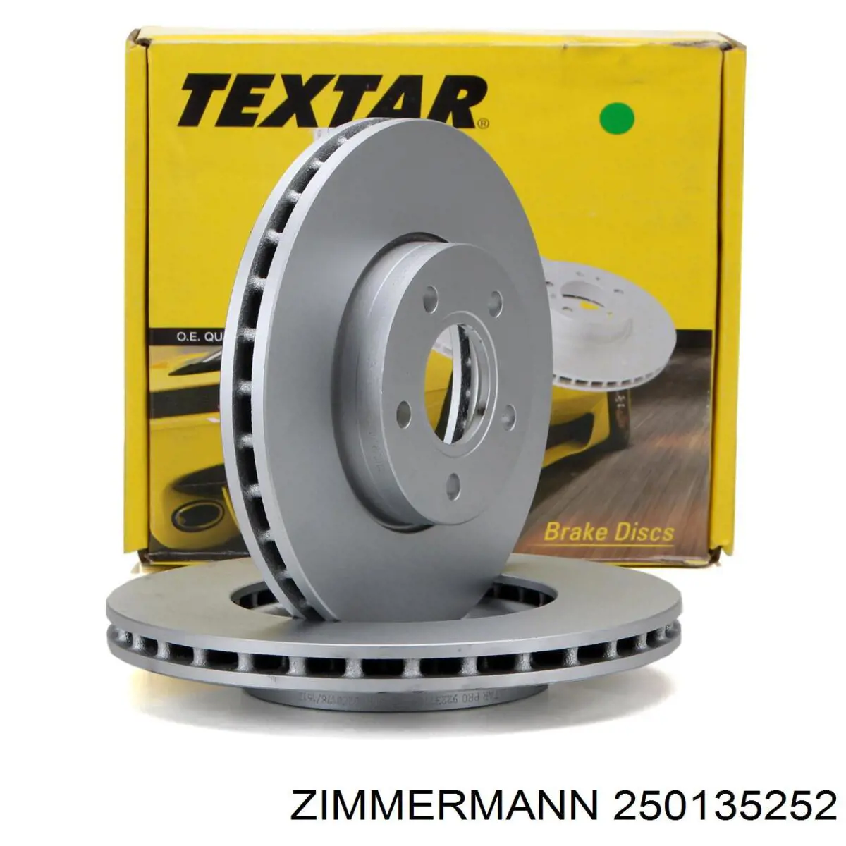 Тормоз дисковый передний Zimmermann 250135252 цена, от 88.66 USD