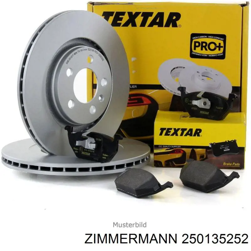 Купить 250135252 Zimmermann Ротор тормозной