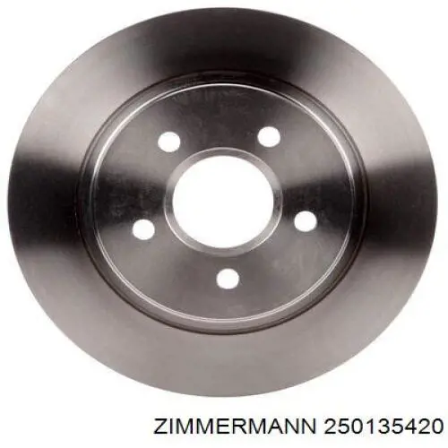 Тормозные диски 250135420 Zimmermann