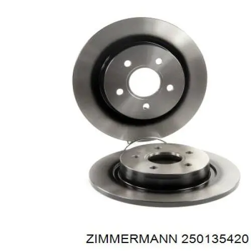 Задний дисковый тормоз Zimmermann 250135420