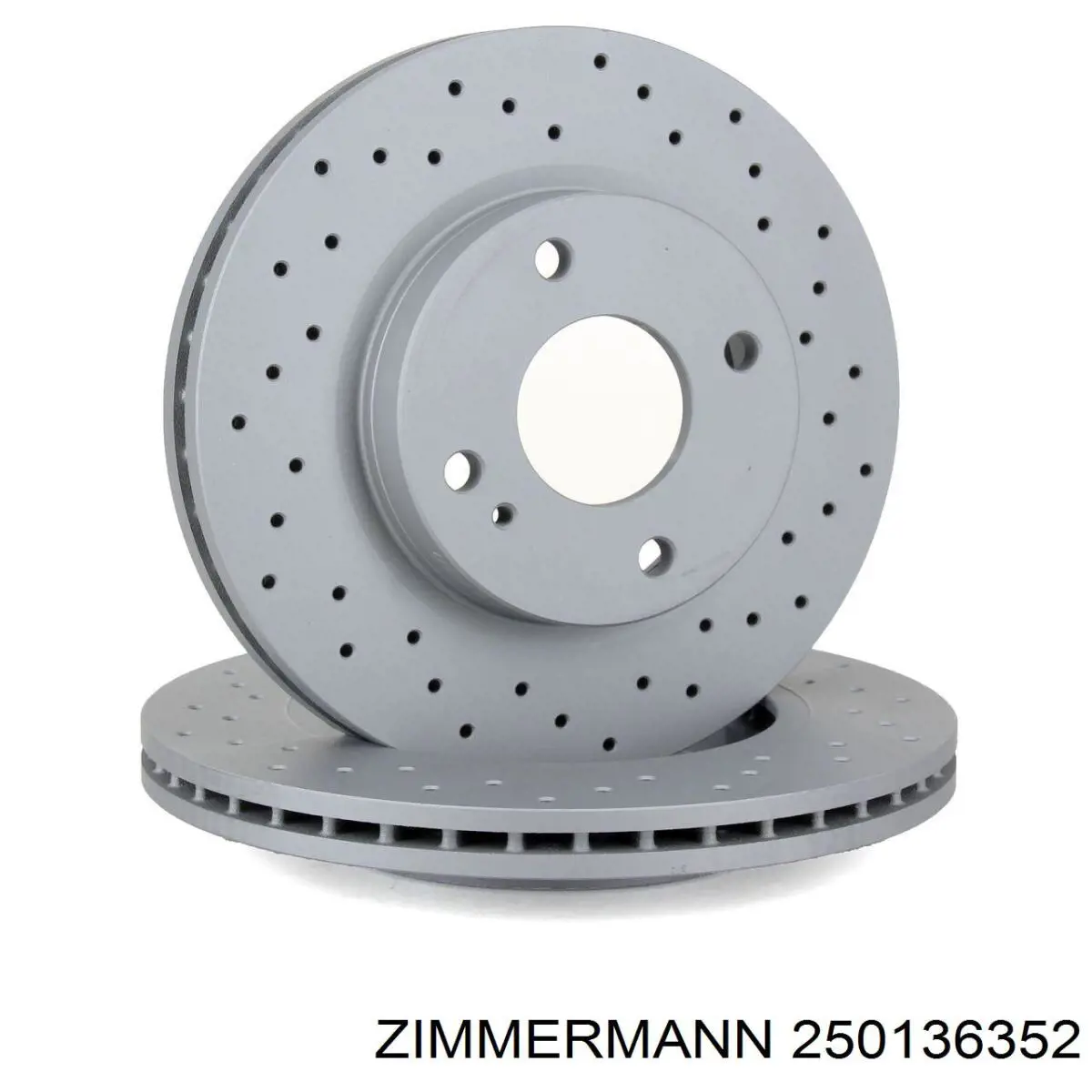 Купить 250136352 Zimmermann Ротор тормозной