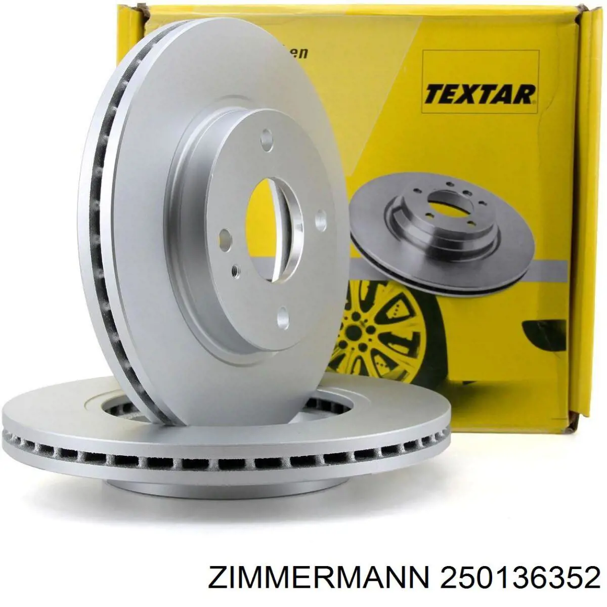 Тормоз дисковый передний Zimmermann 250136352 цена, от 55.09 USD