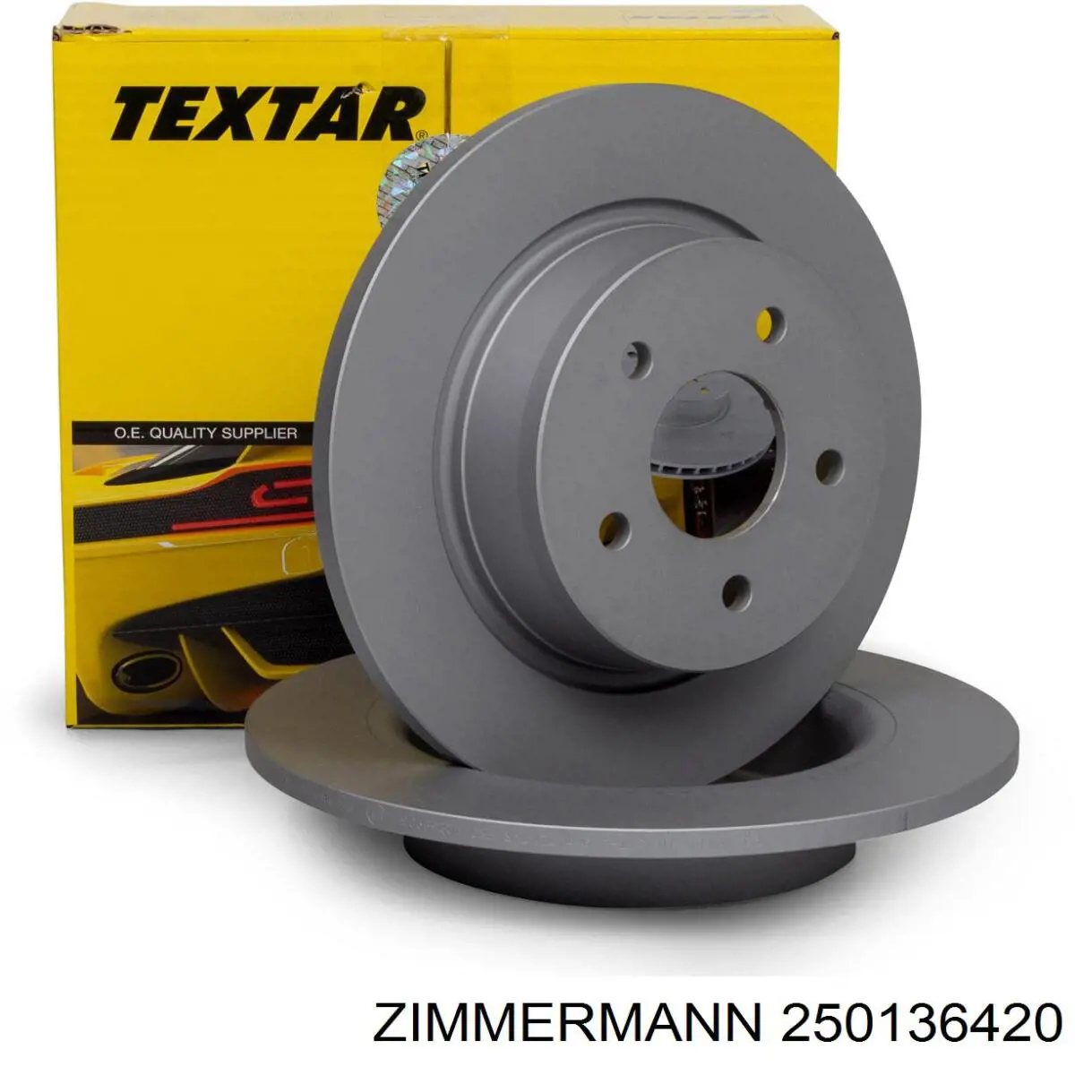 Купить 250136420 Zimmermann Диск тормозной задний