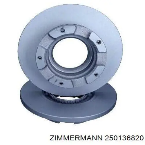 Задний тормозной диск Zimmermann 250136820 цена, от 58.90 USD