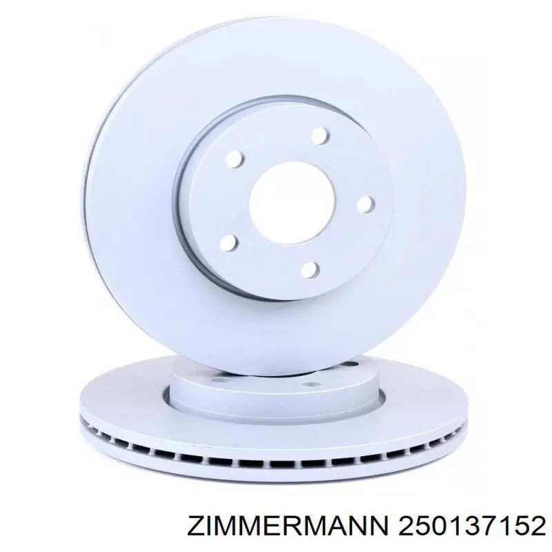 Передний тормозной диск Zimmermann 250137152