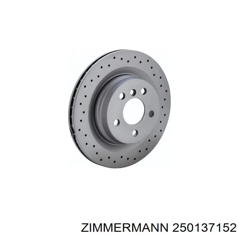 Тормоз дисковый передний Zimmermann 250137152 цена, от 50.96 USD