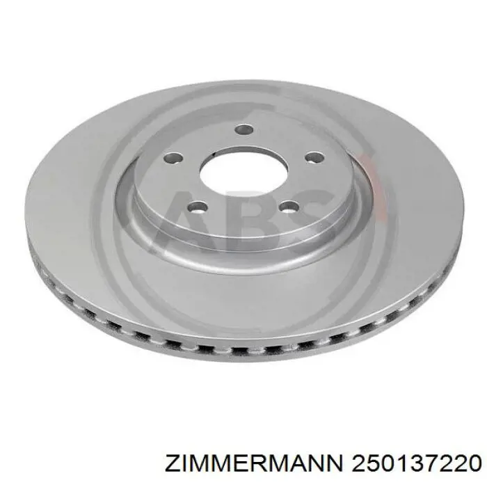 Тормоз дисковый передний Zimmermann 250137220 цена, от 74.89 USD