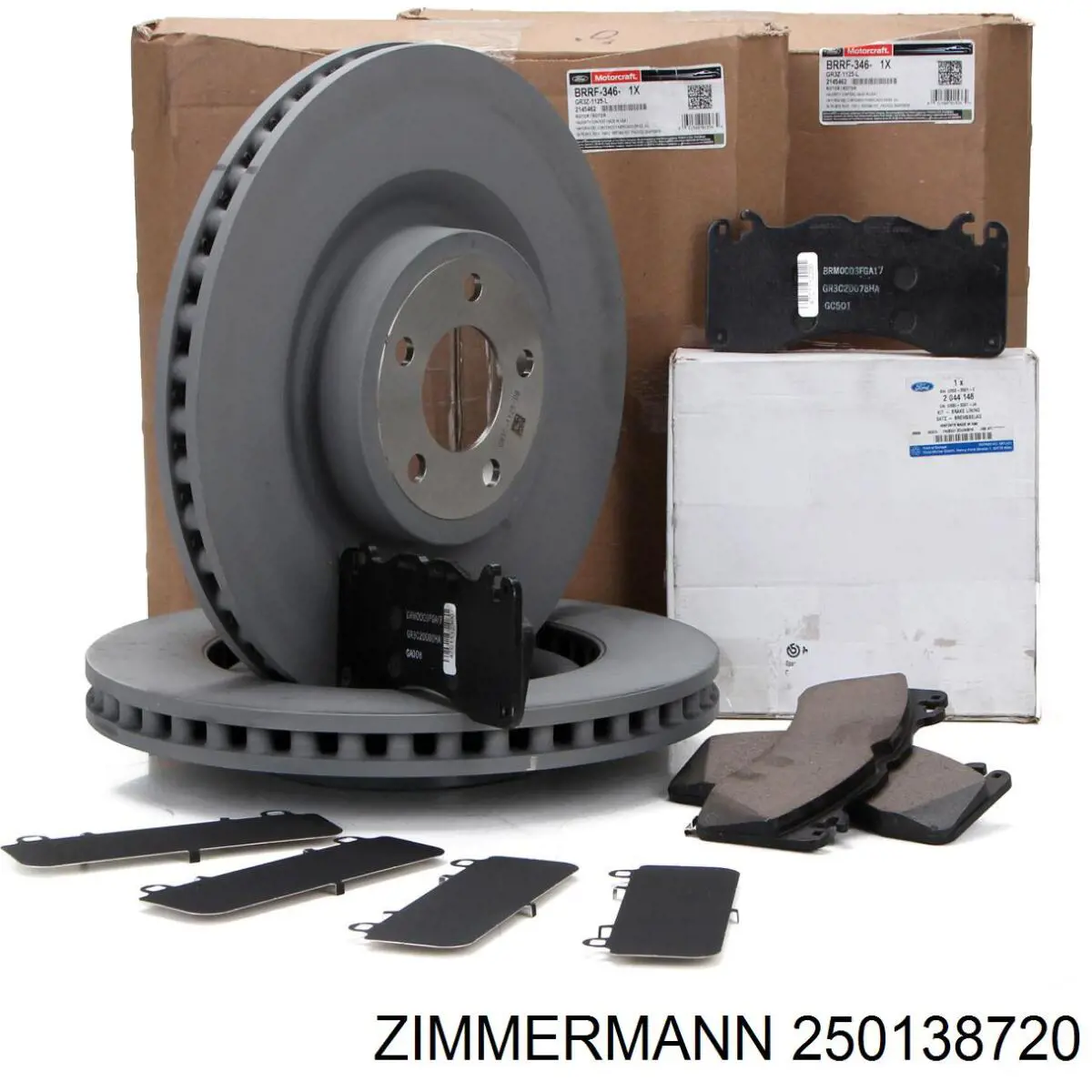 Тормоз дисковый передний Zimmermann 250138720 цена, от 132.31 USD