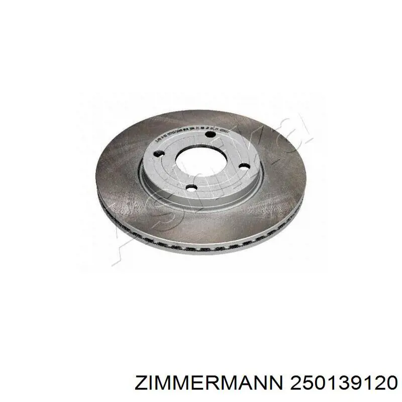 Купить 250139120 Zimmermann Ротор тормозной