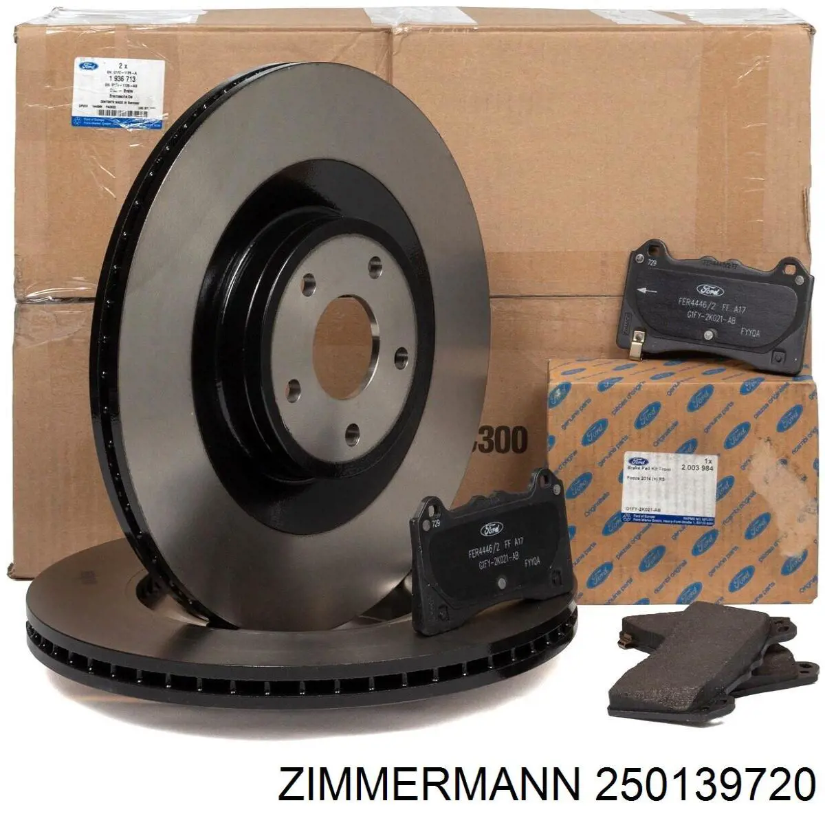 Задний тормозной диск Zimmermann 250139720 цена, от 50.75 USD