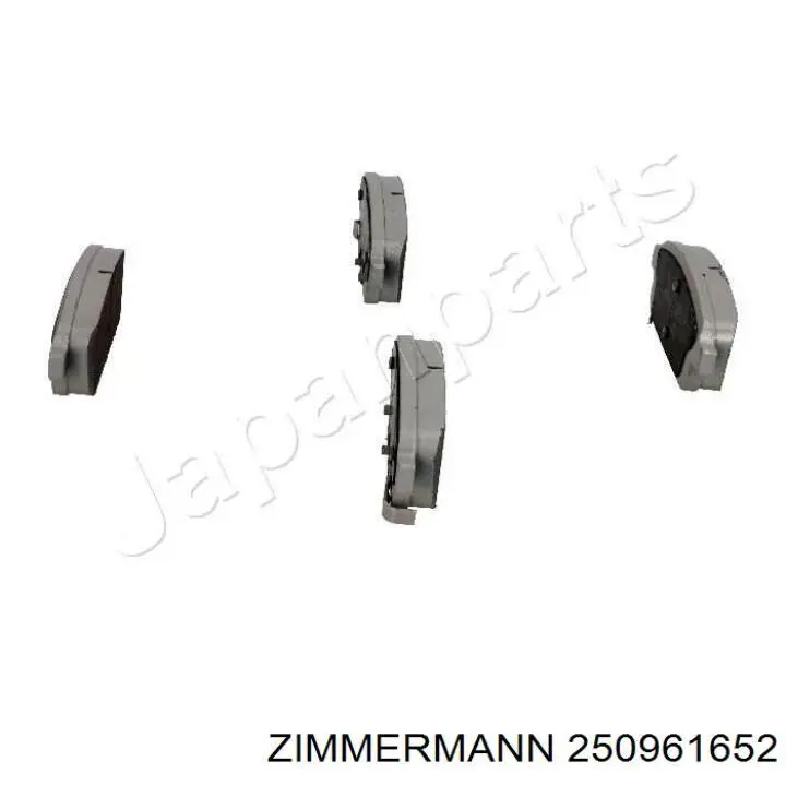 Задние дисковые колодки Zimmermann 250961652