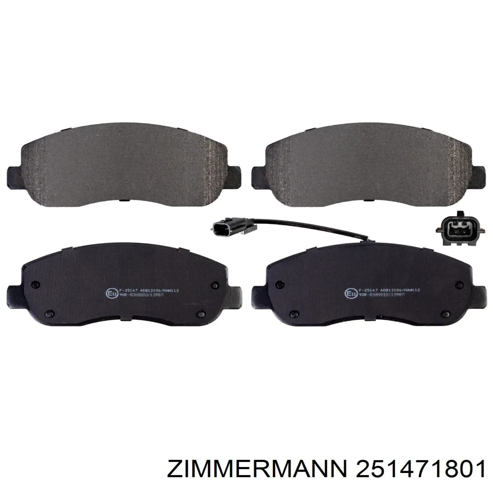 Колодки Zimmermann 251471801 цена, от 37.95 USD