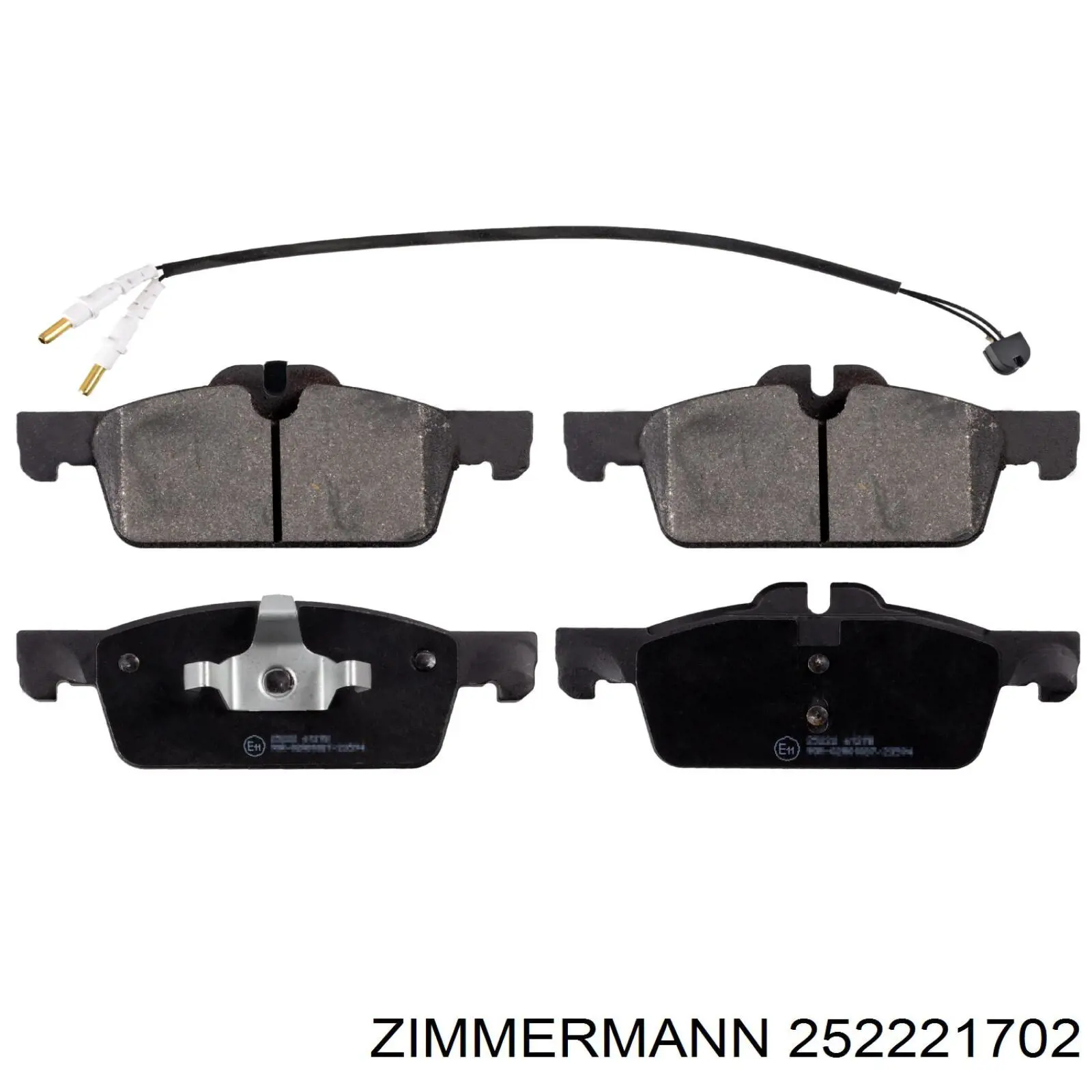 Колодки Zimmermann 252221702 цена, от 41.52 USD