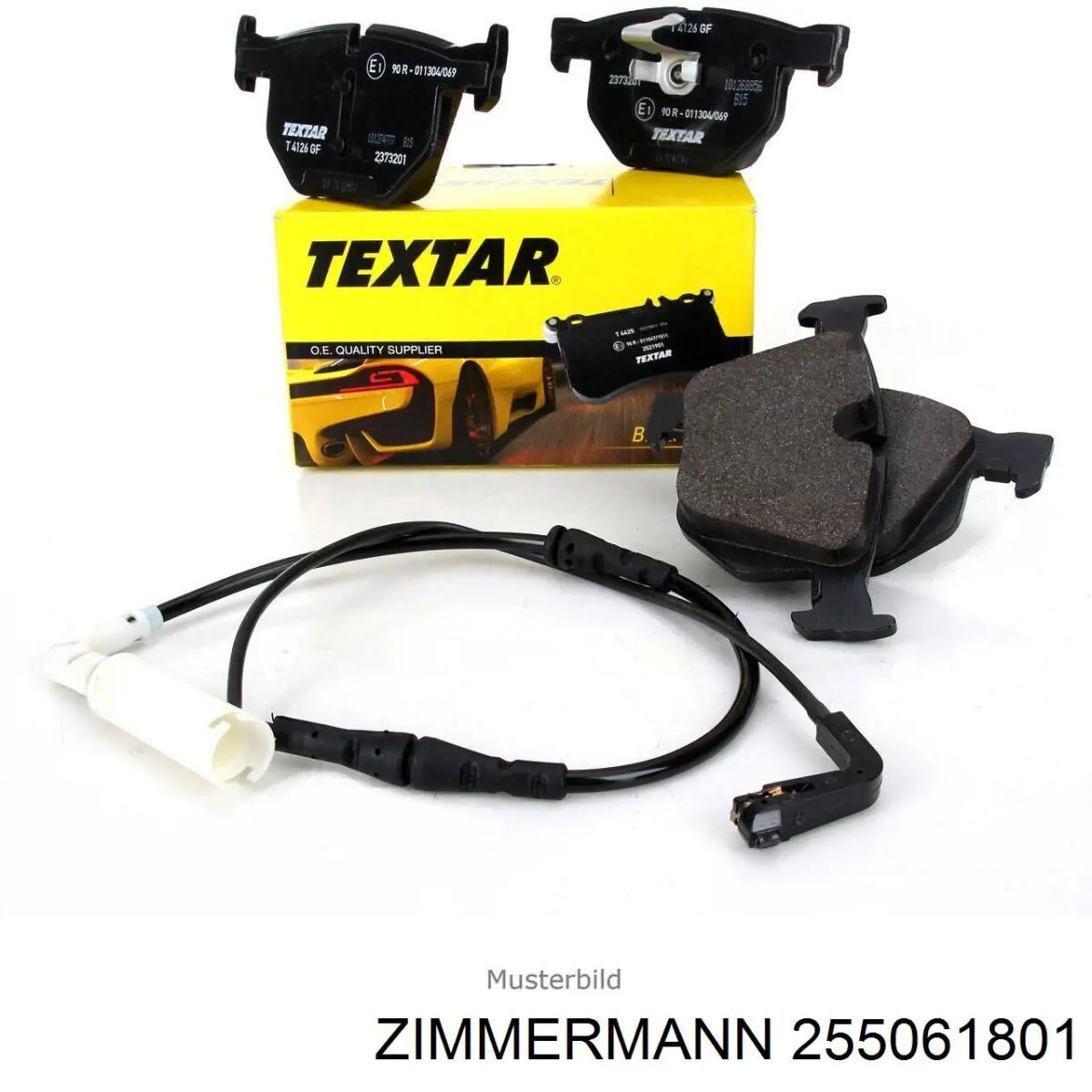 Передние тормозные колодки 255061801 Zimmermann