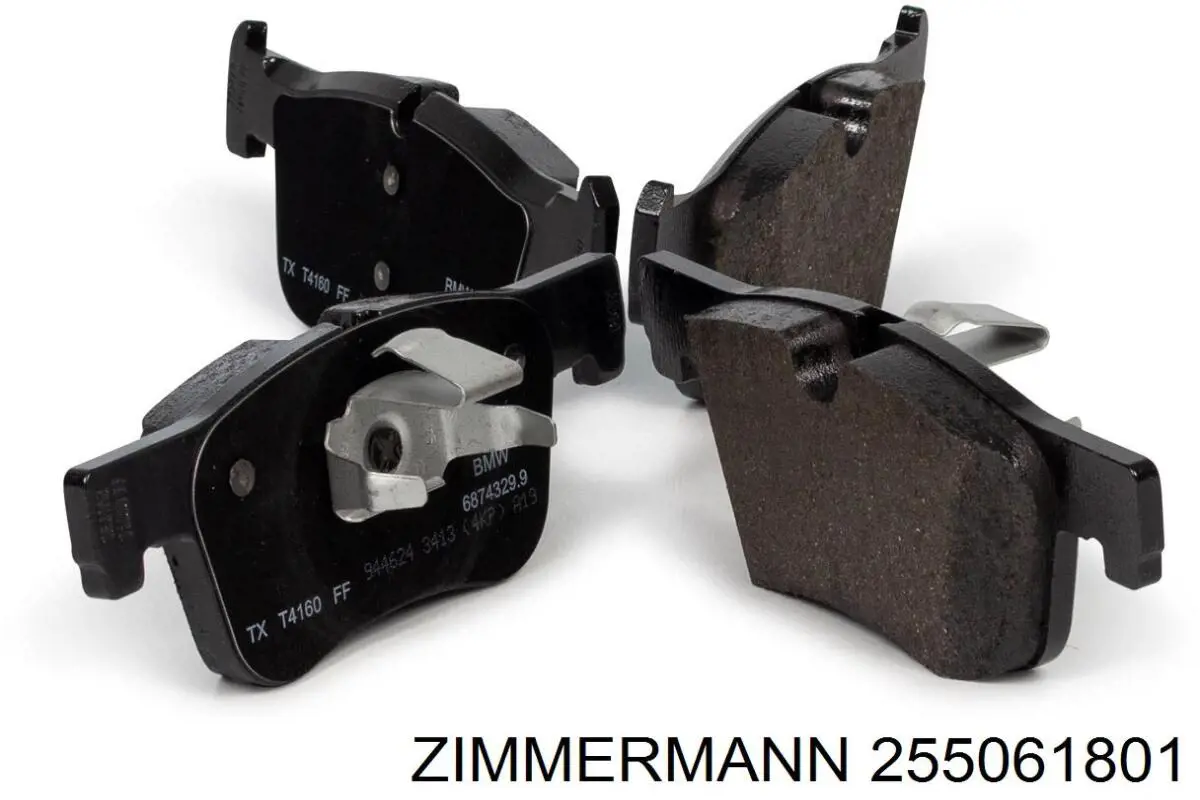 Тормозные колодки Zimmermann 255061801