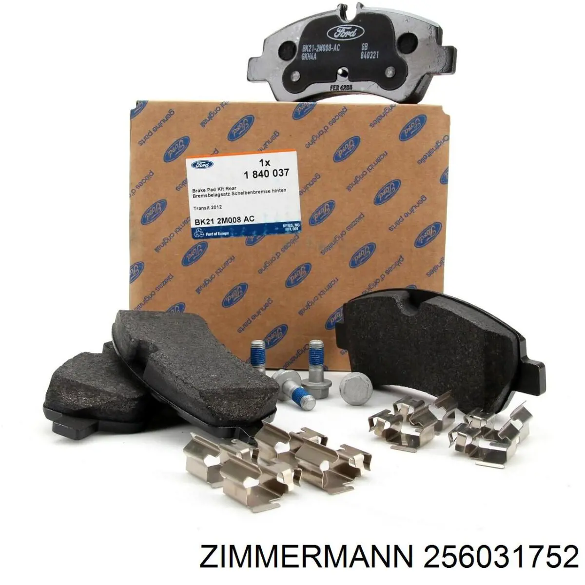 Колодки дисковые  Zimmermann 256031752 цена, от 35.83 USD
