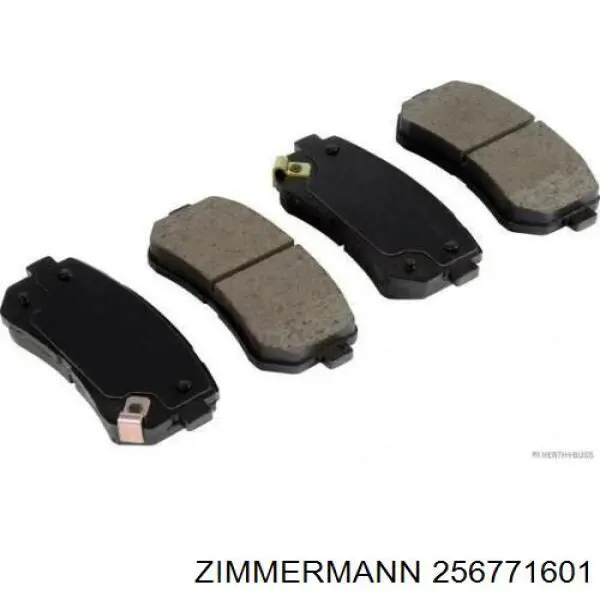 Купить 256771601 Zimmermann Колодки тормозные задние, дисковые
