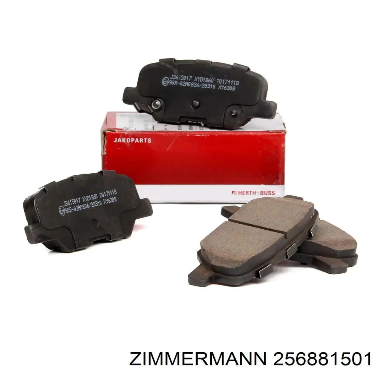 Колодки дисковые  Zimmermann 256881501 цена, от 25.42 USD
