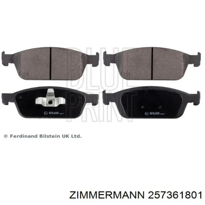 Колодки Zimmermann 257361801 цена, от 48.97 USD