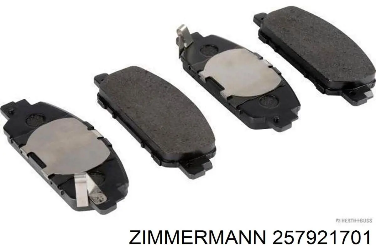 Тормозные колодки Zimmermann 257921701