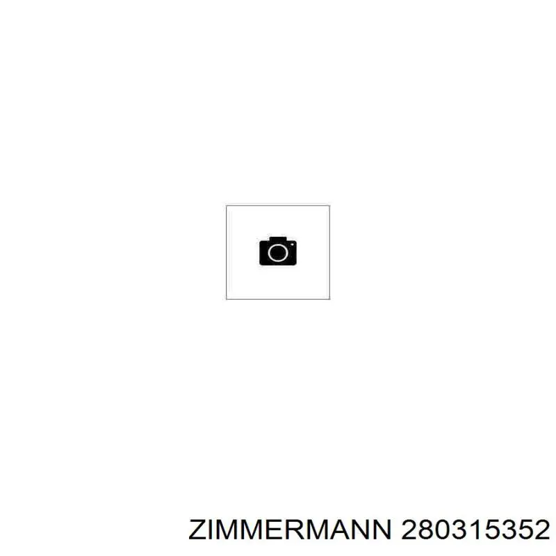 280315352 Zimmermann диск тормозной передний