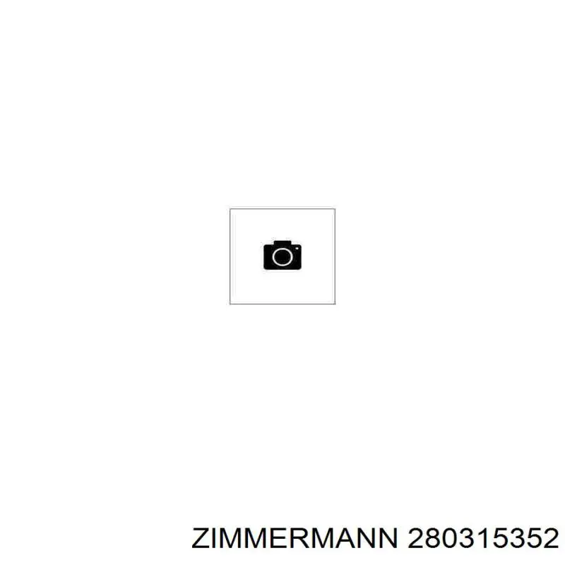 Передние тормозные диски 280315352 Zimmermann