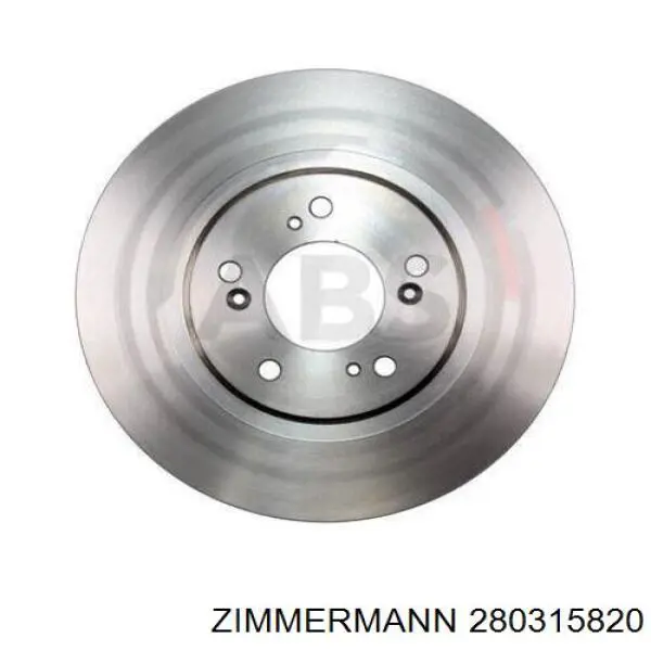 Тормоз дисковый передний Zimmermann 280315820 цена, от 64.66 USD