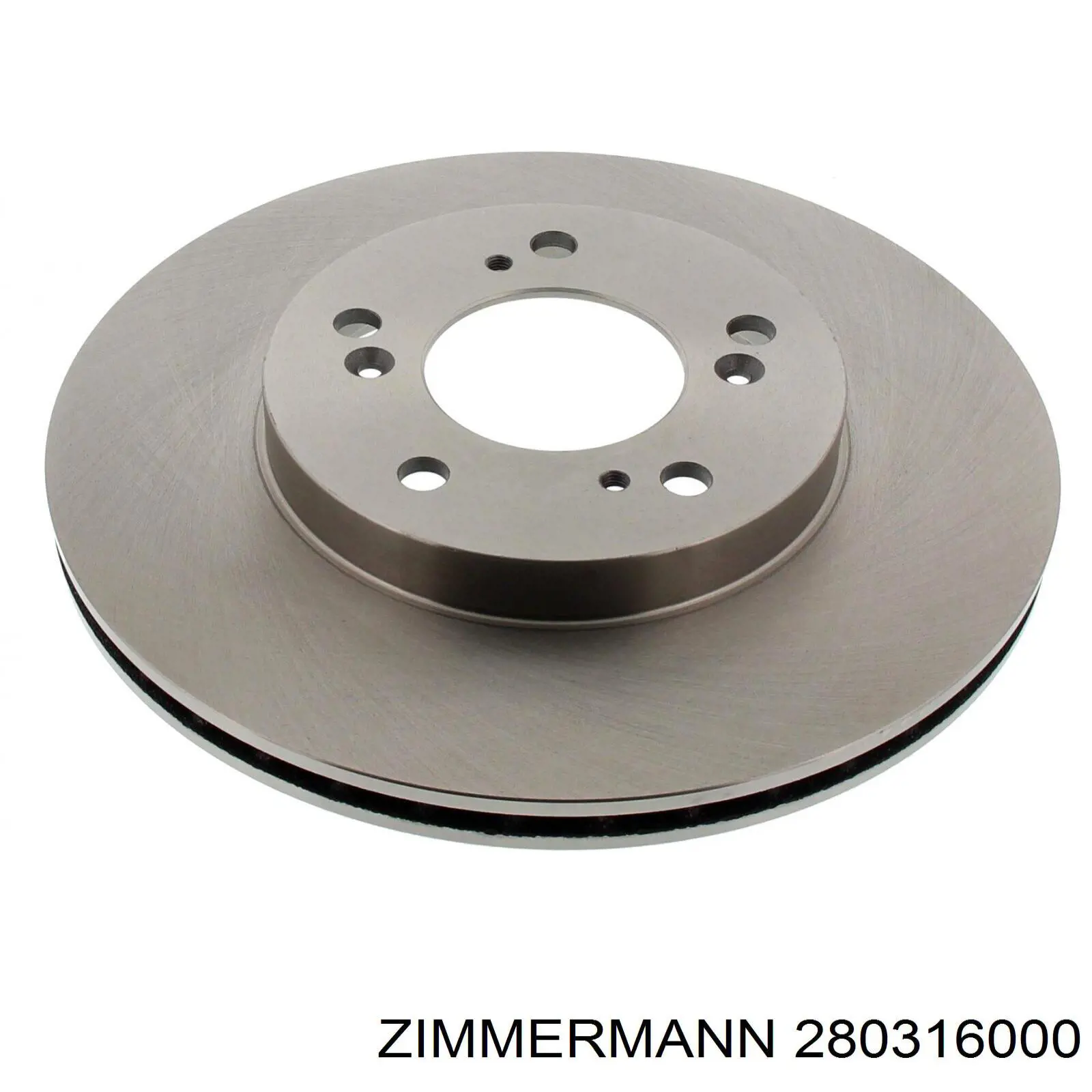 280316000 Zimmermann диск тормозной передний