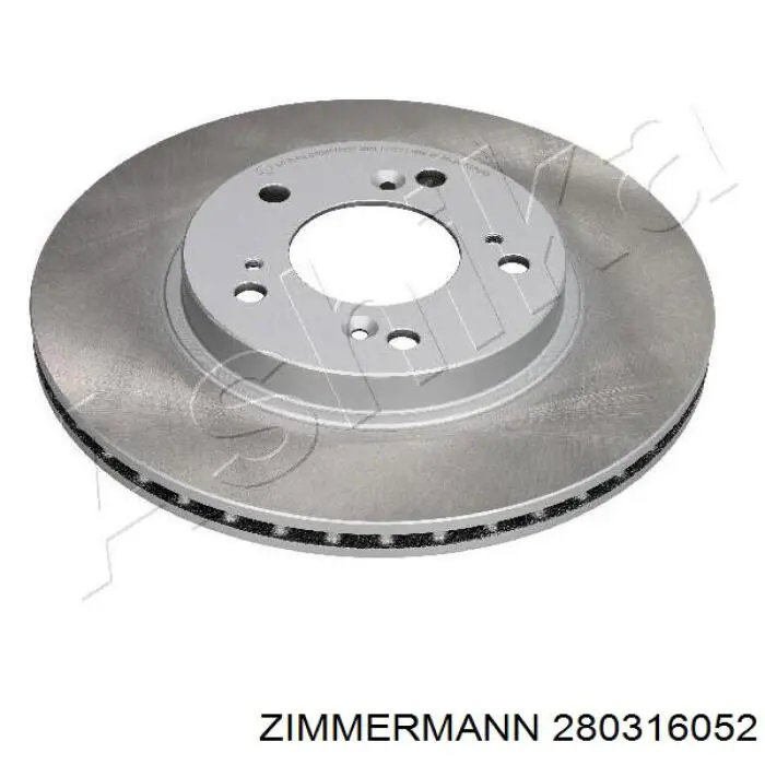 Тормоз дисковый передний Zimmermann 280316052 цена, от 38.37 USD