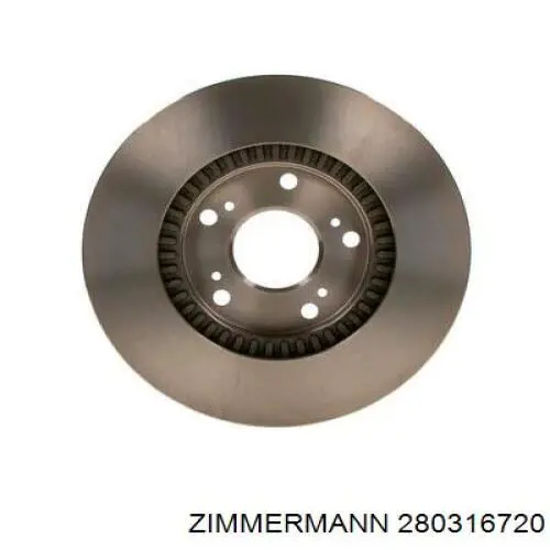 Тормоз дисковый передний Zimmermann 280316720 цена, от 41.35 USD
