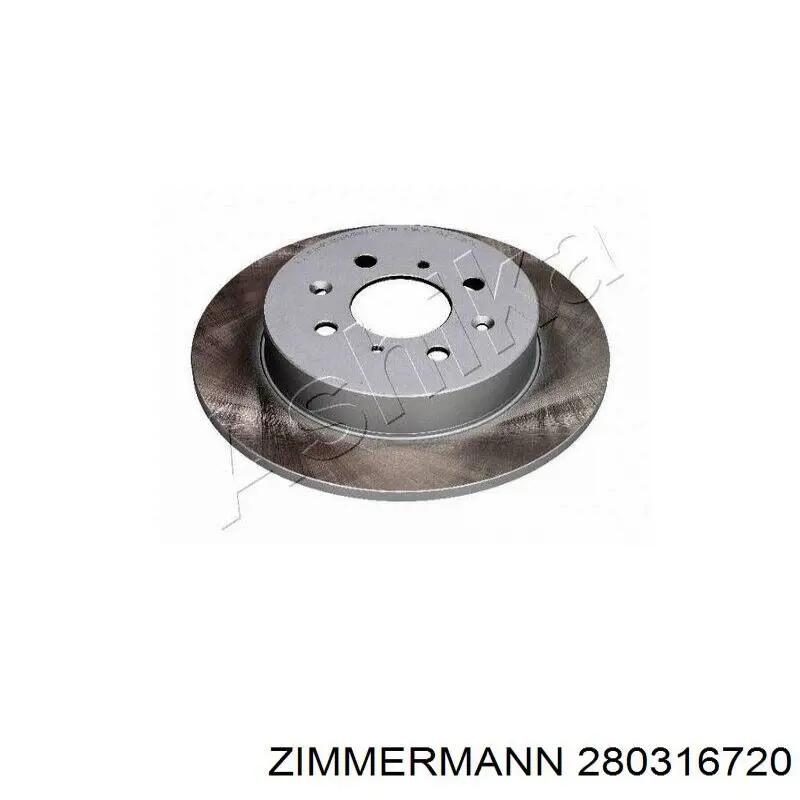Купить 280316720 Zimmermann Ротор тормозной