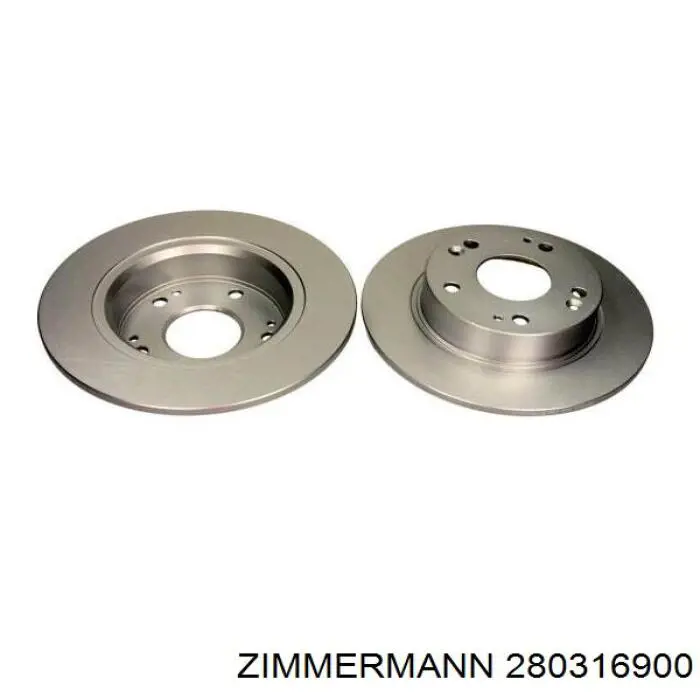 280316900 Zimmermann Дисковый тормоз
