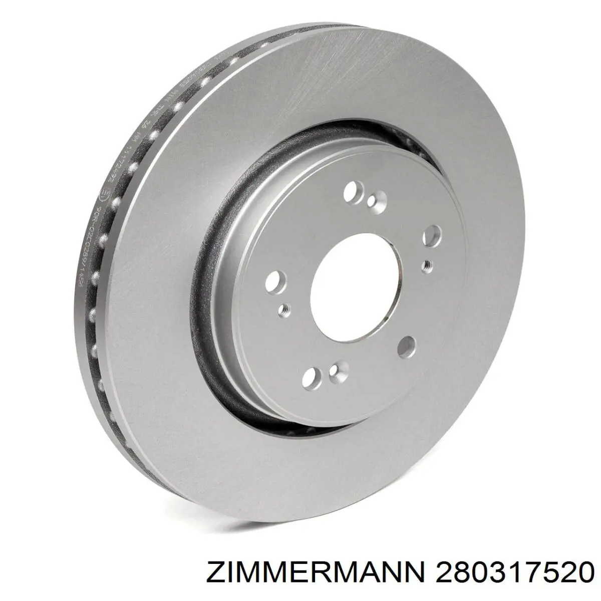 Купить 280317520 Zimmermann Ротор тормозной