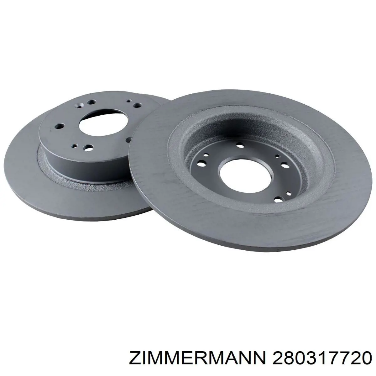 Задний тормозной диск Zimmermann 280317720 цена, от 37.61 USD