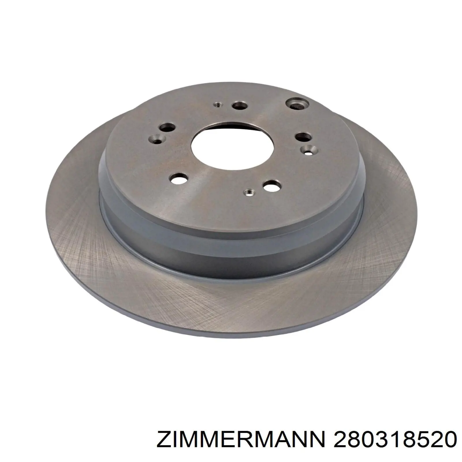 Купить 280318520 Zimmermann Диск тормозной задний