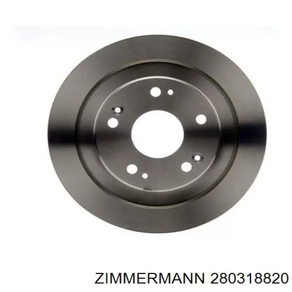 Тормозные диски 280318820 Zimmermann