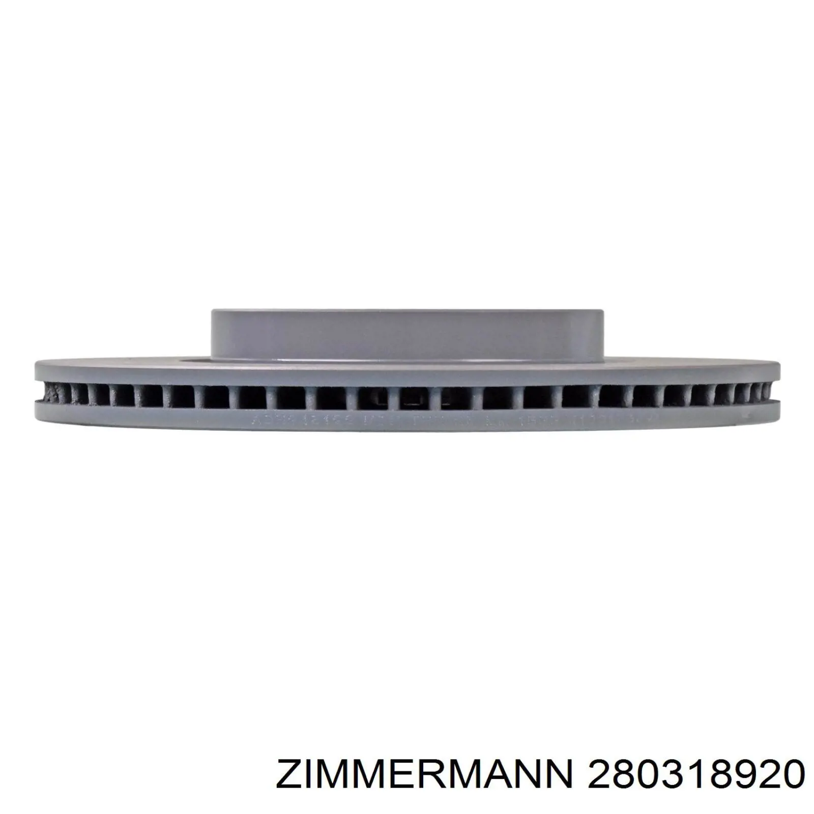 Передний тормозной диск Zimmermann 280318920
