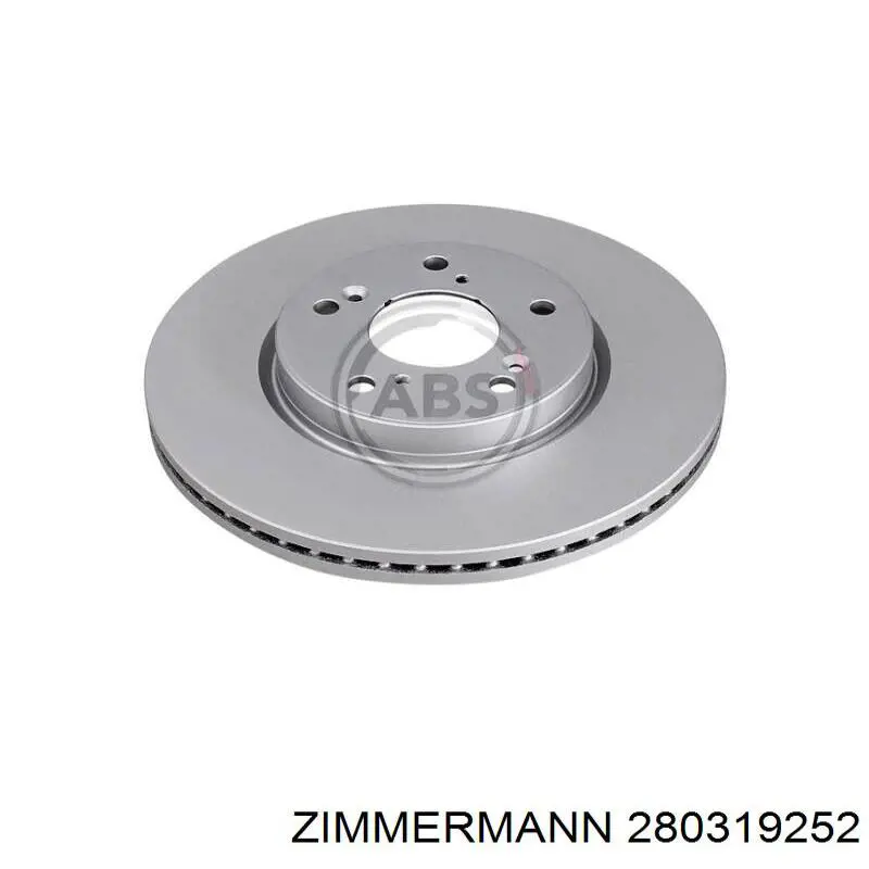 Купить 280319252 Zimmermann Ротор тормозной