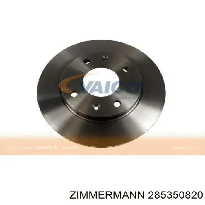 Передние тормозные диски 285350820 Zimmermann